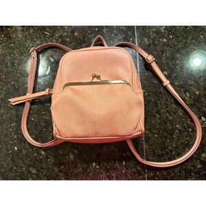 lauren Conrad pink mini backpack purse